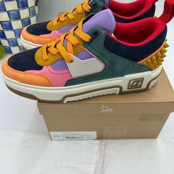 Men’s Christian Louboutin, Astroloubi low top sneakers size 42.5 - Picture 2 of 10